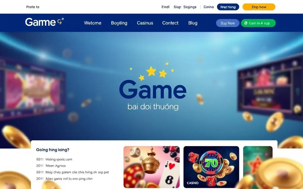 Cổng game bài uy tín